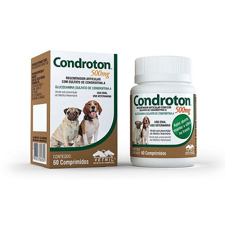 Condroton 500mg com 60 Capsulas