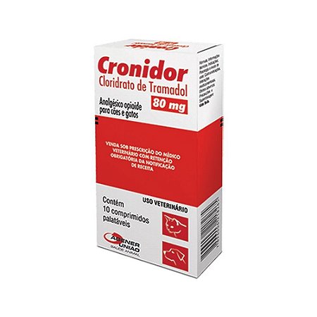 Cronidor 80mg com 10 Comprimidos