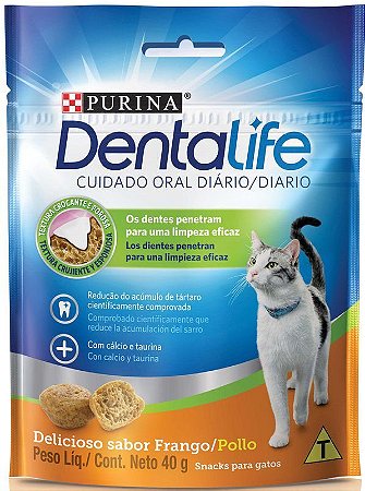 Dentalife Gatos Adultos Frango 40g