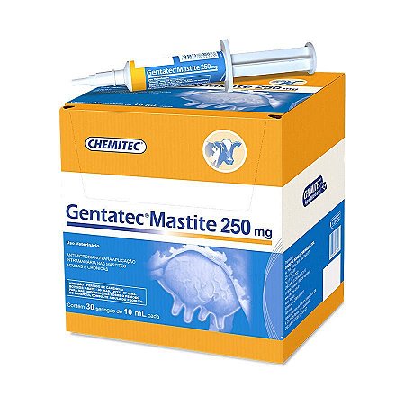 Gentatec Antimastítico 250mg Seringa 10mL