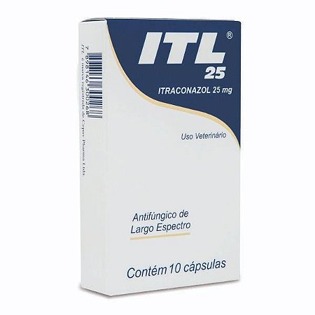 ITL Itraconazol 25mg com 10 Cápsulas