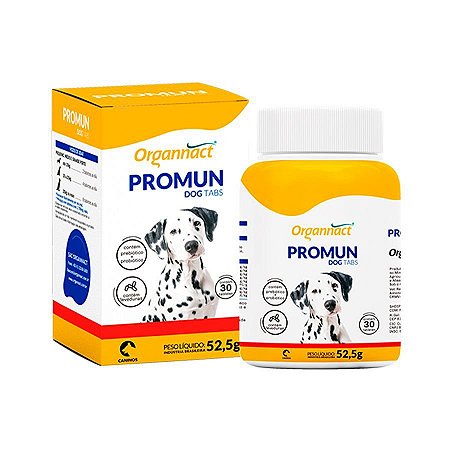 Organnact Promun Dog Tabs 52,5g com 30 Tabletes