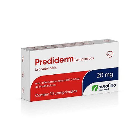 Prediderm 20mg Caixa com 1 Comprimido