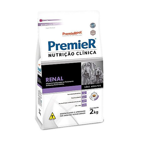 PremieR Nutrição Clínica Cães Adultos Renal