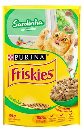 Sache Friskies Sardinha ao Molho 85g