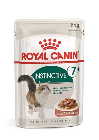 Sachê Royal Canin Gatos 7+ Instinctive 85g