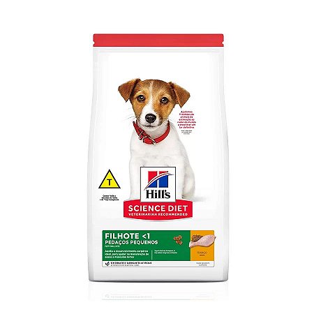 Hills Cães Filhotes Pedaços Pequenos 800g