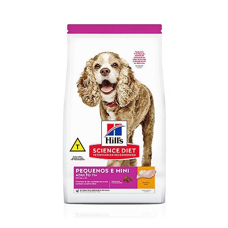 Hills Cães Adultos 11+ Raças Pequenas e Minis 2,4Kg