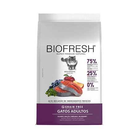 Biofresh Gatos Adultos Salmão 7,5Kg