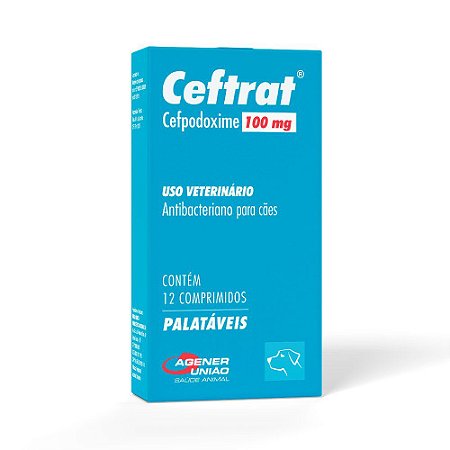 Ceftrat 100mg com 12 Comprimidos