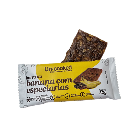 BARRA DE BANANA COM ESPECIARIAS