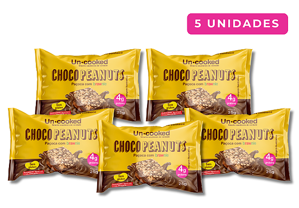 CHOCOPEANUTS - KIT 5 UNIDADES