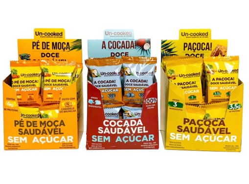 KIT  PAÇOCA + COCADA + PÉ DE MOÇA