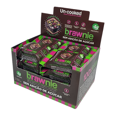 DISPLAY BRAWNIE - COM 16 UNIDADES DE 40 GRAMAS