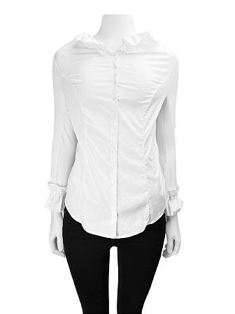 ANNE FONTAINE | Camisa Anne Fontaine Babados Branca