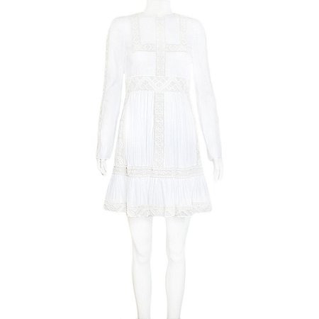 VALENTINO | Vestido Valentino Algodao Branco