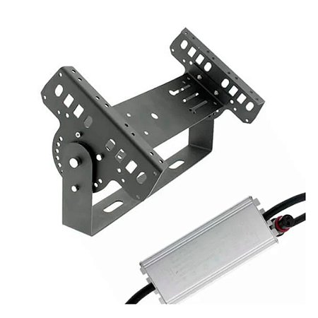 SUPORTE LATERAL PARA MODULO HIGH POWER LED 2X100W