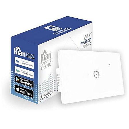 SMART INTERRUPTOR WI FI 1 TECLA  KIAN