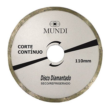 Disco Diamantado 110 Mm Continuo