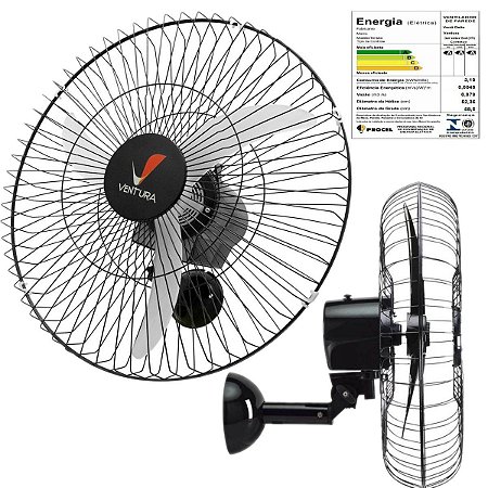 VENTILADOR PAREDE 60 CM VENTURA