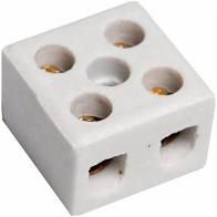 CONECTOR SINDAL PORCELANA 16MM 2 POLOS 50A 600V