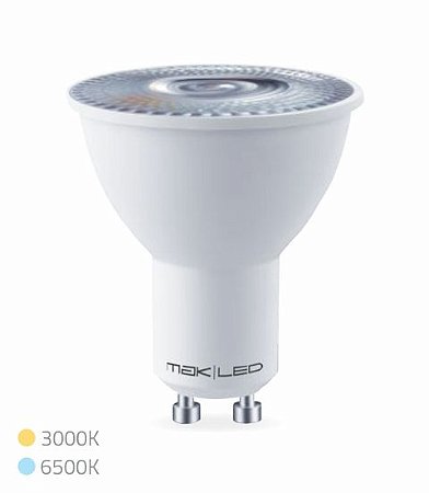 LAMPADA LED GU-10 MR-16 4,8W 6500K