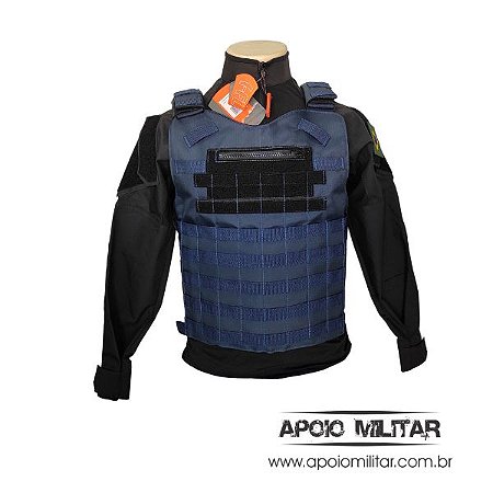 Colete Modular Combat Tático Azul