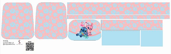 ARTE DO PAINEL DA LANCHEITA DO STICHT CASAL