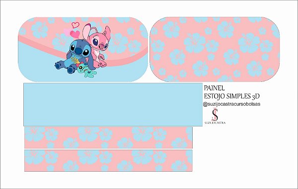 ARTE DO PAINEL ESTOJO SIMPLES STICHT CASAL