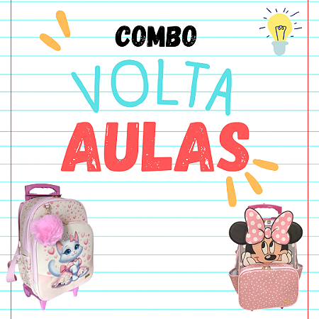 COMBO VOLTA ÁS AULAS
