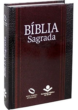 Bíblia Sagrada Capa Dura Letra Normal Marrom