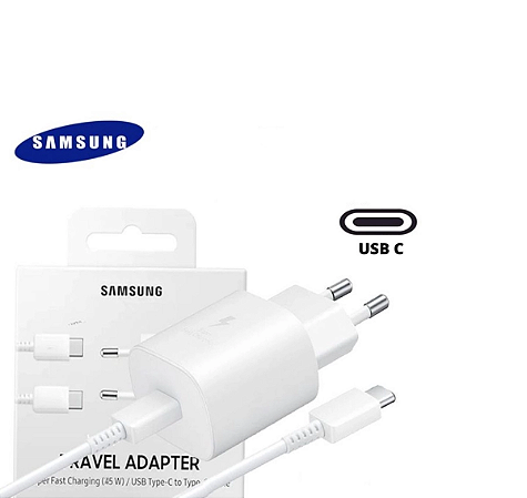 Carregador Sansung Travel 45W Tipo C