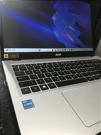 Notebook Acer Aspire 3 Geração 12 I3/8GB/SSD240GB/Sem Detalhe/Seminovo