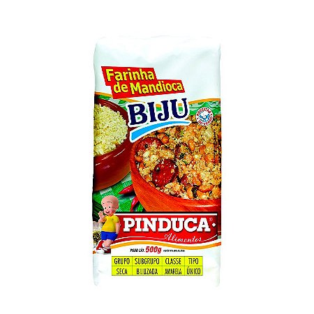 Farinha de Mandioca Biju Pinduca 500g