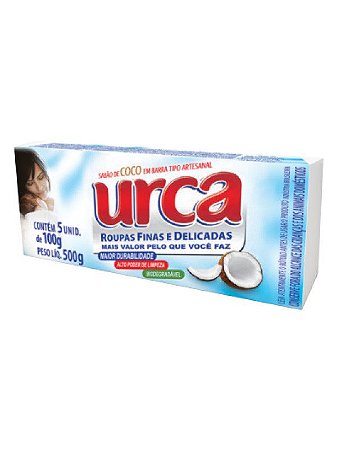 Sabão em Barra Urca Coco 500g