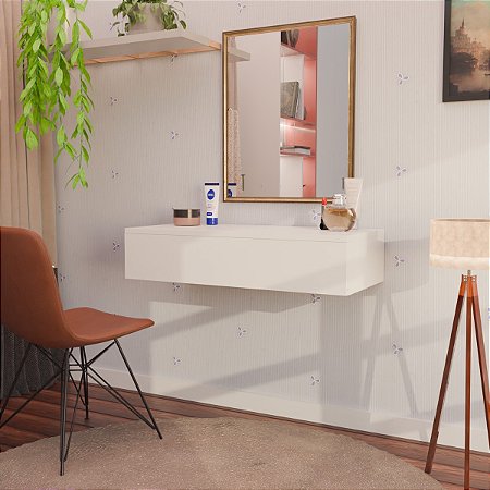 Penteadeira Suspensa 70CM Com Corrediças