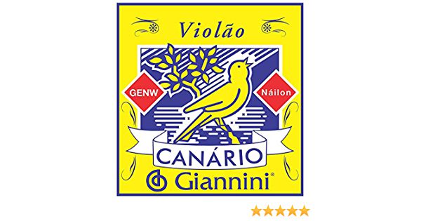 ENCORDOAMENTO PARA VIOLAO NAILON CANARIO GENW - GIANNINI