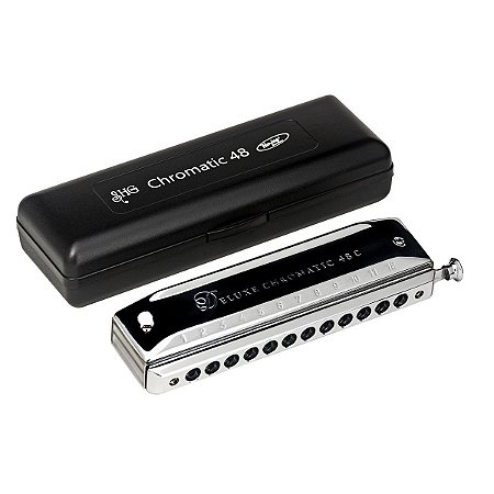 GAITA DE BOCA CHROMATIC DELUXE 48 - DÓ