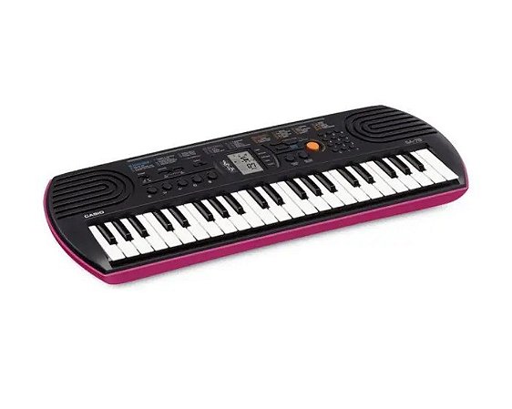 TECLADO MUSICAL INFANTIL ROSA SA-78AH2 CASIO