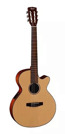 VIOLAO ELETRO-ACUSTICO ( 6 CORDAS DE NYLON ) MARCA CORT REF.CEC3NS