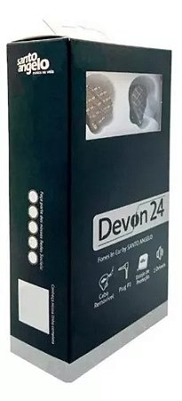 FONE DE OUVIDO IN EAR MOD DEVON 24 HIBRIDO SANTO ANGELO (EAN 7899028826685)