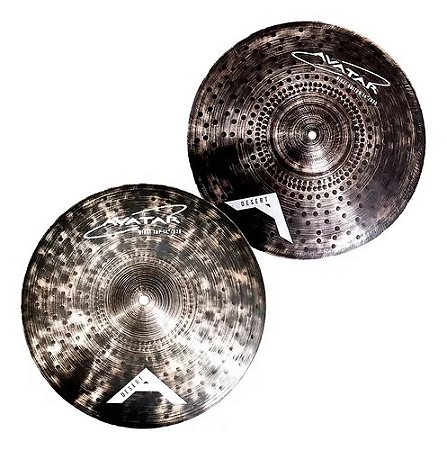 PRATO HI HAT AVATAR 14" SERIE DESERT AVHH14DE
