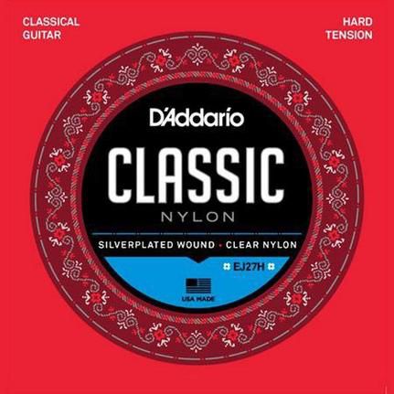 ENCORDOAMENTO PARA VIOLAO NAILON EJ27H TENSAO ALTA CLASSIC DADDARIO