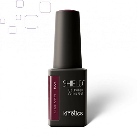 Esmalte em Gel Shield Kinetics 224 Signature Wine - 15ml