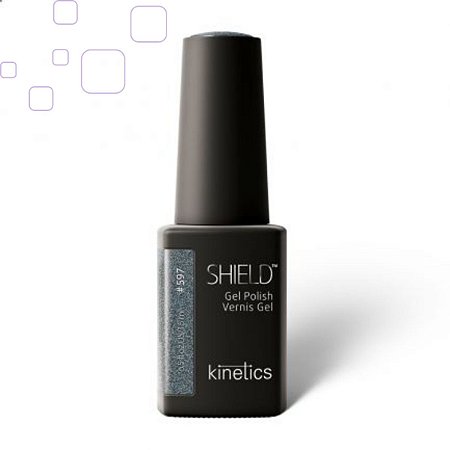 Esmalte em Gel Shield Kinetics 597 Silver Phenomenon - 15ml