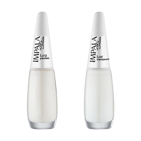 Kit 2 Esmaltes Impala 7,5ml Cor: Luna, Luar