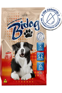 Ração Bidog Premium Sem corantes 25 kg
