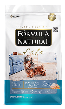 Ração Fórmula Natural Cães Sênior Porte Mini e Pequeno 1 kg