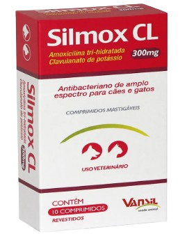 Silmox CL 300 mg para Cães e Gatos