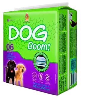 Tapete Higiênico DogBoom 60x55 com 6 un.